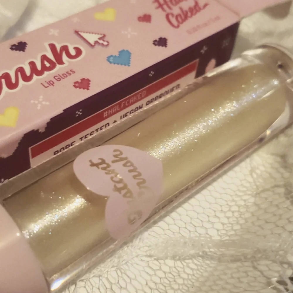 SPARKLE MOTION Half Caked Instant Crush Lip Gloss NWT